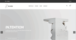Desktop Screenshot of insekdesign.com